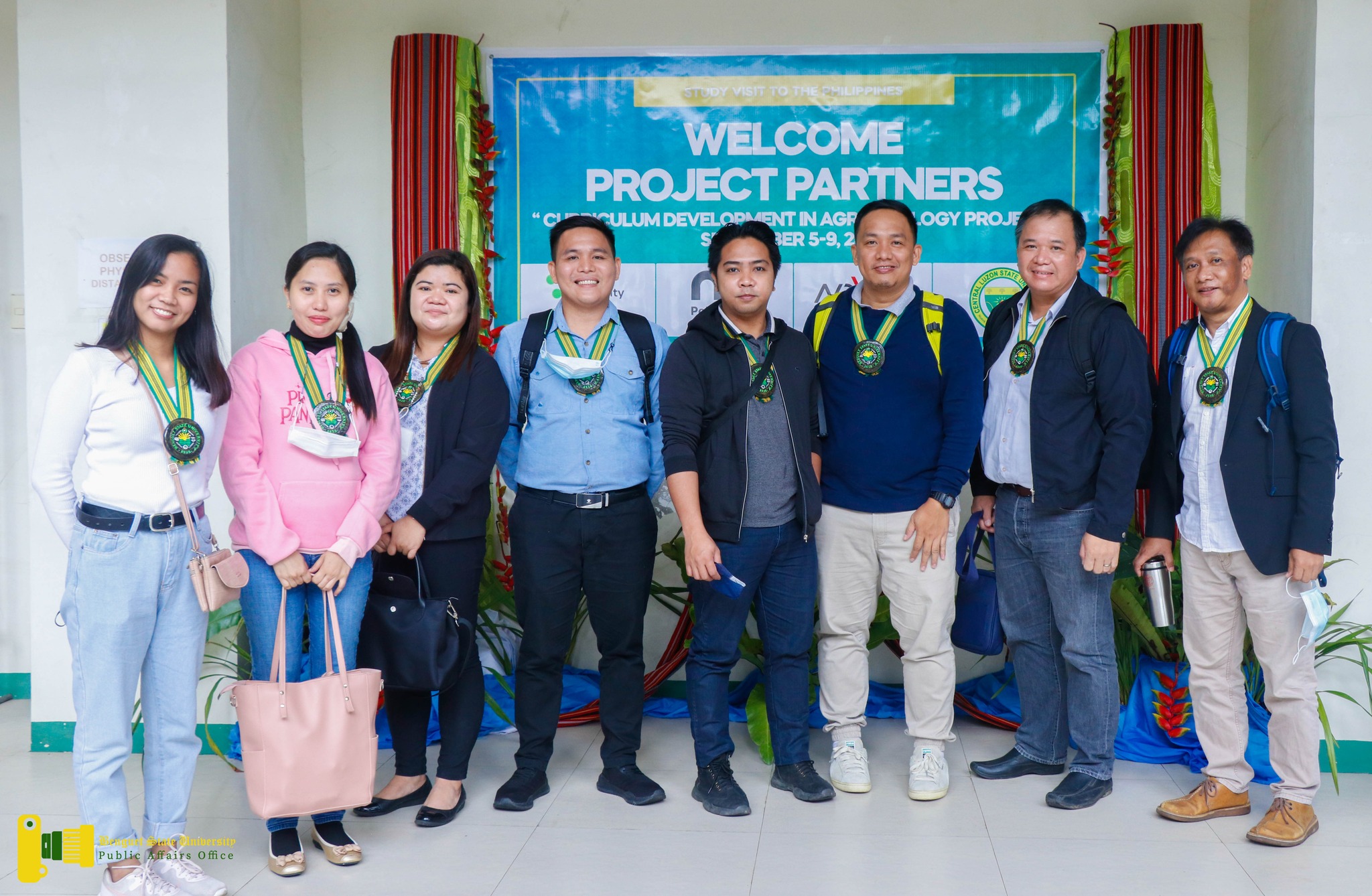 Philippine, European partners arrives in Benguet State University for the Capacity Building